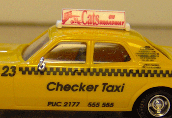 Checker Taxi - Dodge Monaco - Busch 46607
