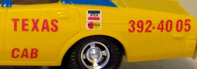 Texas Cab - Dodge Monaco - Busch 46613