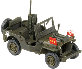 Jeep von General Patton - Jeep MB - Roco 5027