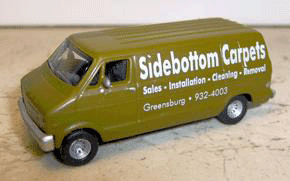 Dodge D 100 Van Sidebottom Carpets