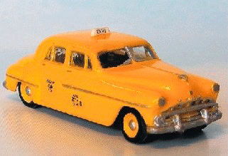 1951 Dodge Coronet Taxi - Sylvan Scale Models - V074