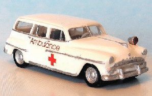 1951 Dodge Coronet Ambulance - Sylvan Scale Models - V078